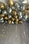 GOLD AND SILVER BALLOONS 31 PCS