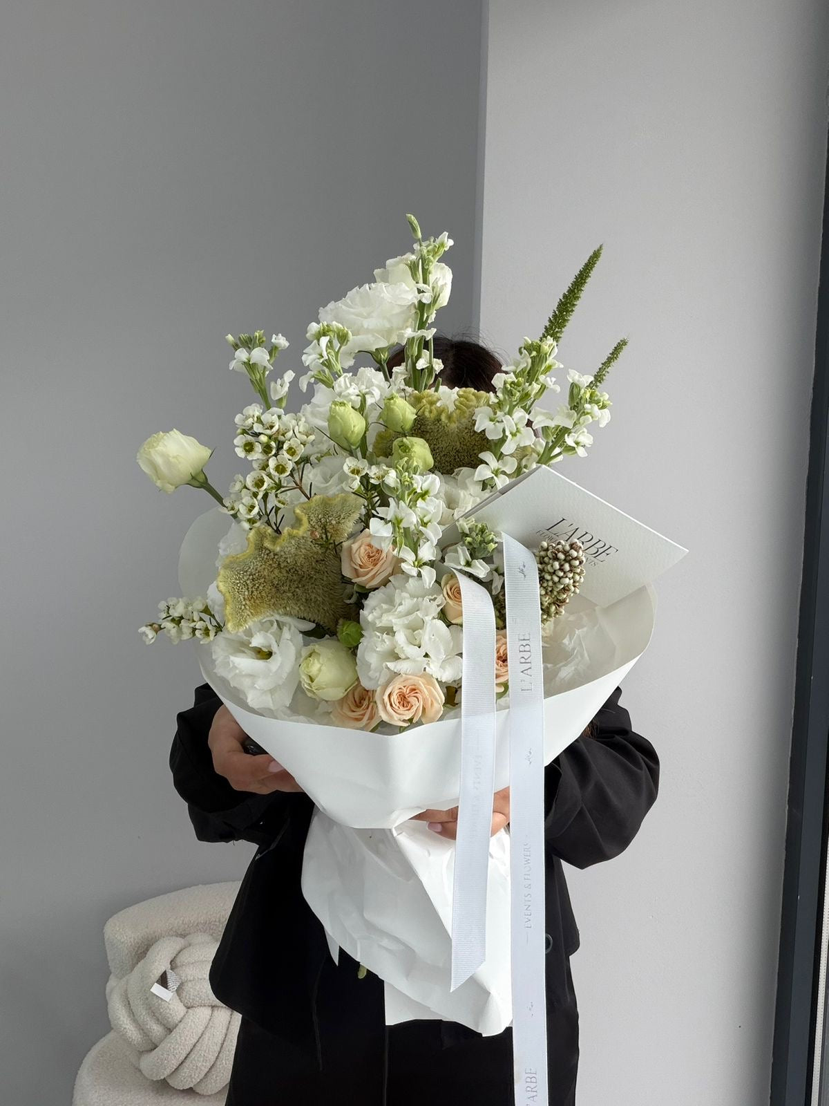 FLOWERS BOUQUET WITH GREENERY MIX