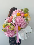 FLOWERS MIX WITH HYDRANGEAS “EDEN”