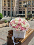 FLOWERS BOUQUET WITH EUSTOMA