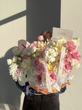 FLOWERS BOUQUET WITH EUSTOMA RADIANCE”