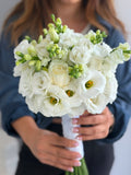 FLOWERS BRIDAL WHITE BOUQUET
