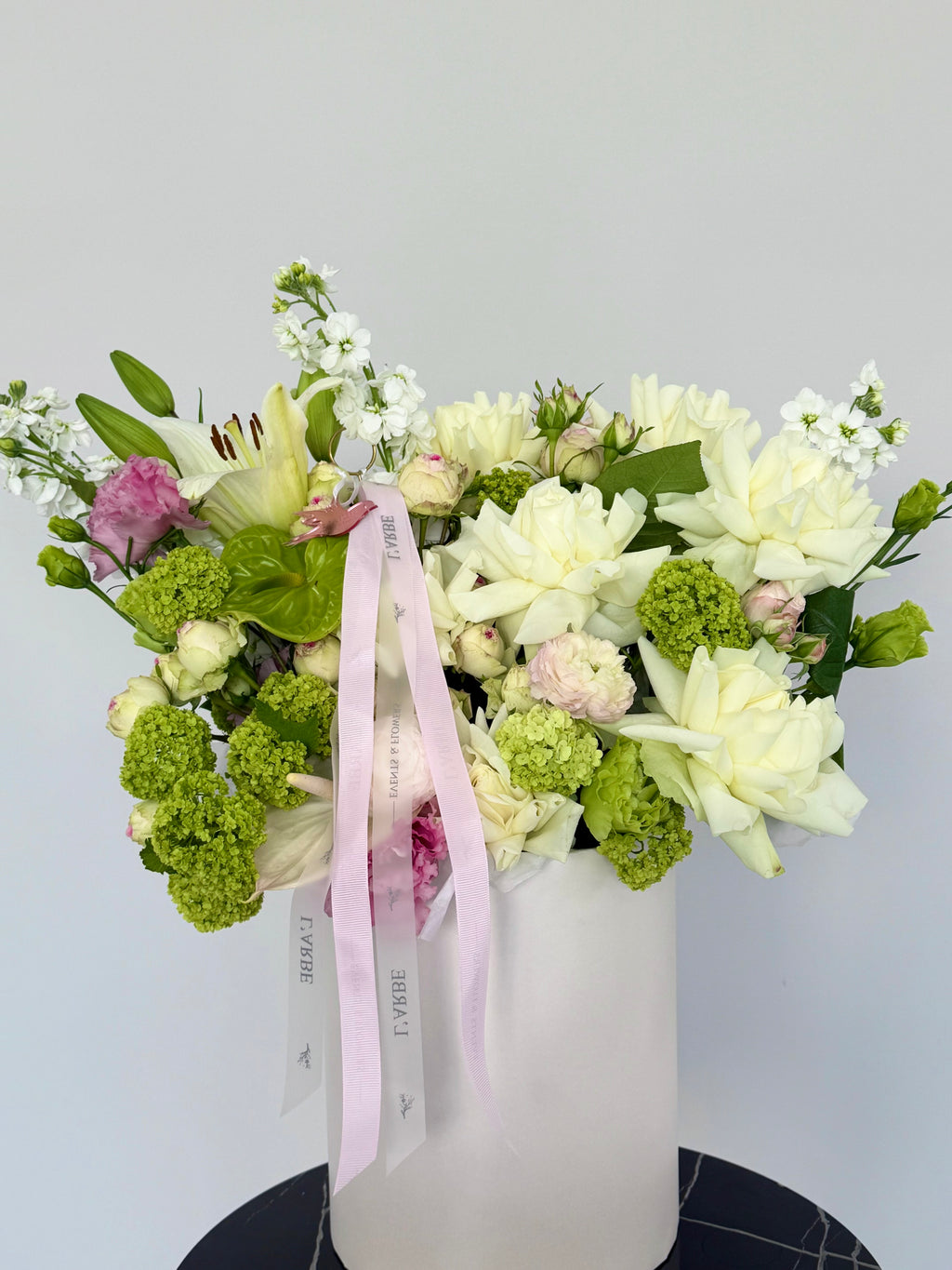 FLOWERS BOX WITH ROSES