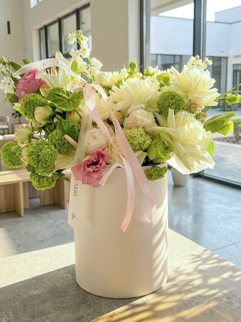 FLOWERS BOX WITH ROSES